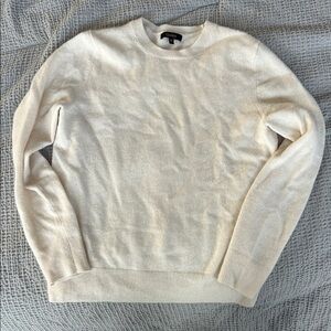 Quince Women's Cream Crewneck Cashmere Sweater